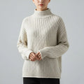 Eleine Women's Cozy Drop-Shoulder Knit Pullover Sweater